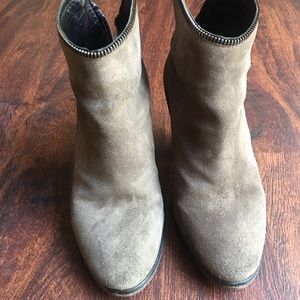 All Saints Suede Booties Size 39 (9 women’s)